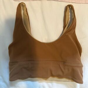 Women's Tan Sports Bra